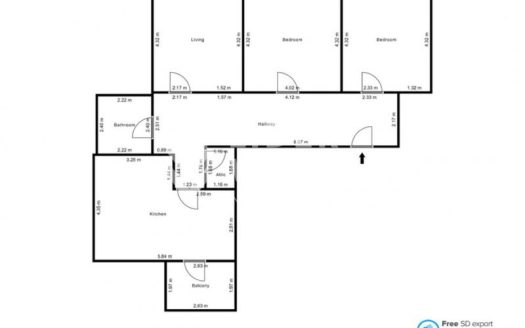 Salonski stan u centru