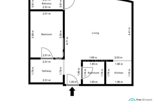 Prodaje se stan na odličnoj lokaciji, komforan u izvornom stanju