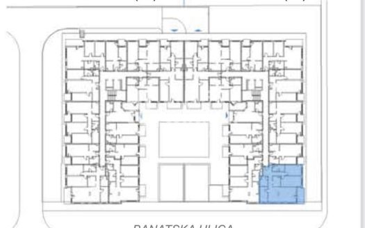 4.0 stan, novogradnja, Banatska