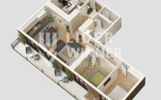 4.0 stan Zemun, novogradnja, garaza