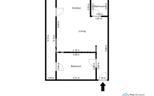 2.0 lux stan, novogradnja, parking mesto